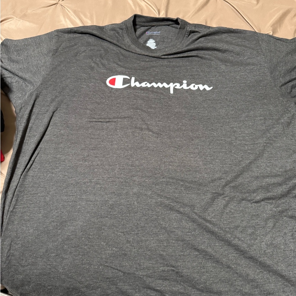 Champion Men's Charcoal Tee